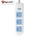 公牛GN-606A 3米/5米3位总控排插拖板插座