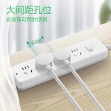 公牛（BULL）GN-410 新国标插座/插线板/插排/排插/接线板/拖线板 4位总控全长1.8/3/5米