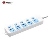 公牛（BULL）GN-316 插座/插线板/插排/接线板/拖线板 5位分控全长1.8/3/5米