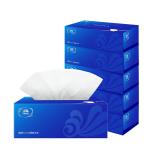 维达商务盒抽100抽大包3层双压线卫生纸商用高级盒装面巾纸VS2002 3层 100抽/盒  无香