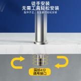 科固 304不锈钢面盆龙头 洗手盆卫生间单冷水龙头 不含进水管