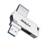 thinkplus联想 64GB USB3.2 电脑U盘 办公学习商务投标u盘多功能大容量优盘车载U盘TPU301plus