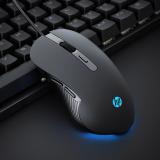 惠普（HP）M280有线鼠标 黑色有声 有线鼠标笔记本台式办公电脑RGB灯效